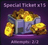 Special Ticket x15